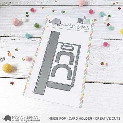 Mama Elephant Creative Cuts - Inside Pop - Card Holder
